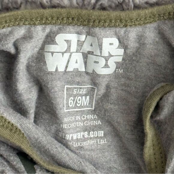 Star Wars infant 6–9 month precious cargo baby Grogu onesie  - Picture 3 of 8